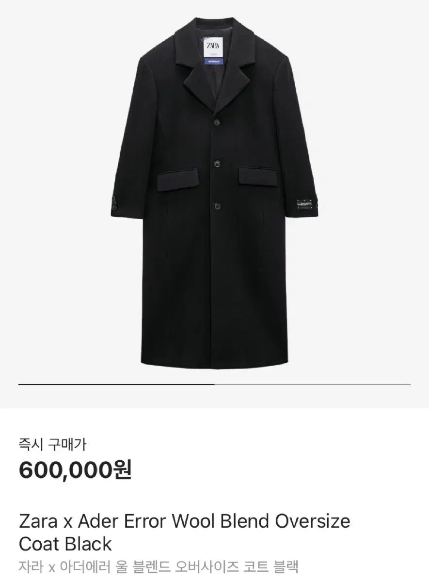 ADER ERROR アーダーエラー ZARA ザラ コート