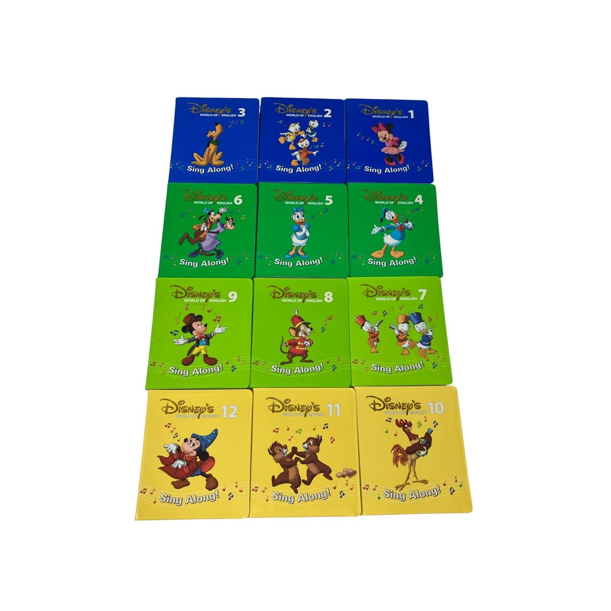 DWE ディズニーワールドオブイングリッシュ シングアロング DVD版 2014