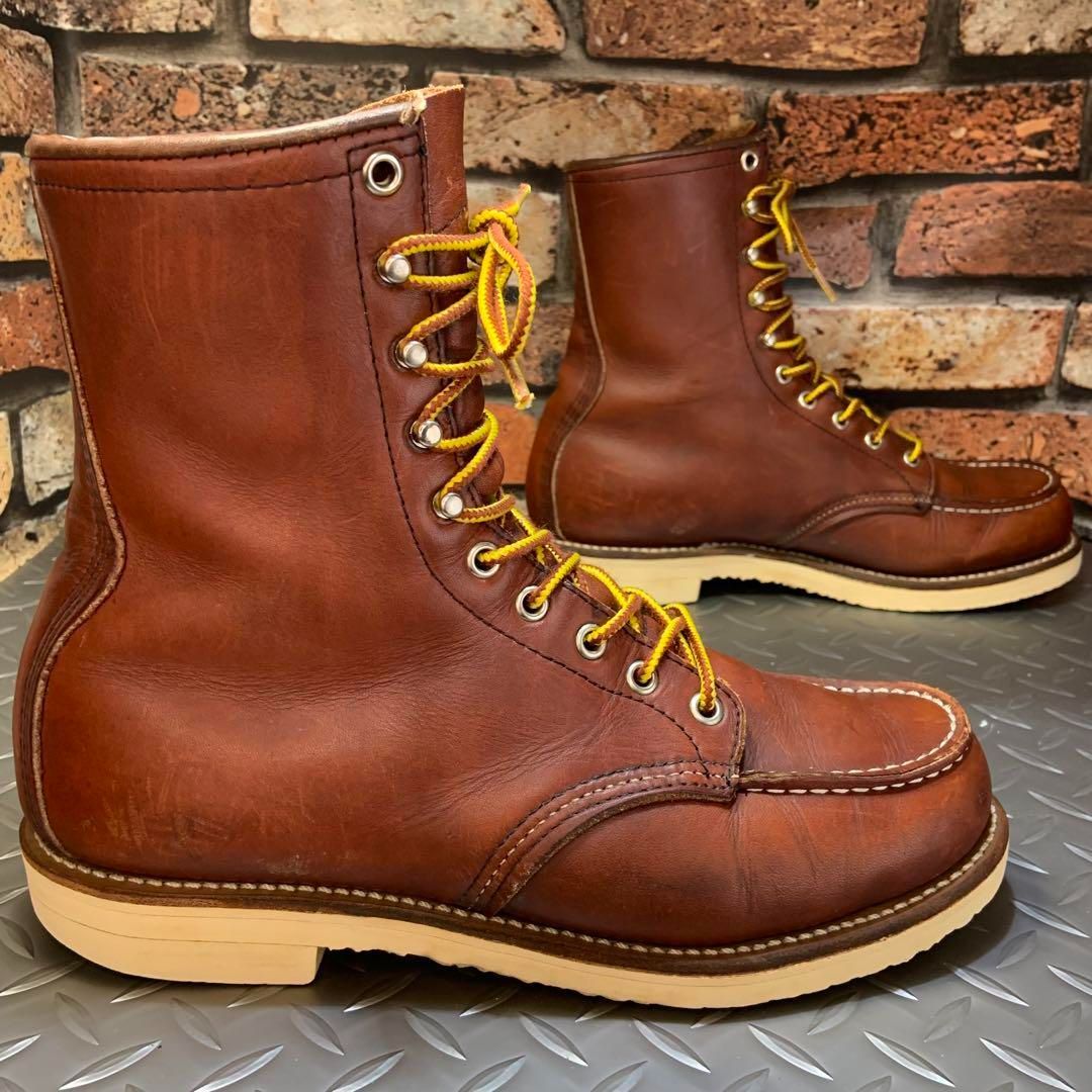レッドウィング　875 US 8と1/2 レッドウィング 875 US 8と1/2 Red Wing 875 (~8 Years) - Fade of