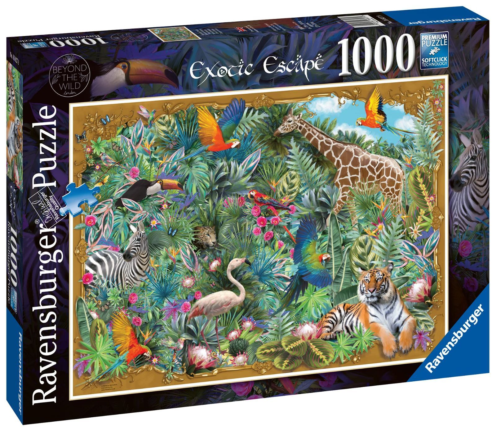 【廃番】ラッセン　ワイドサイズパズル　1000ピース　「ビヨンド　ザ　リーフ」 廃番】ラッセン ワイドサイズパズル 1000ピース 「ビヨンド ザ