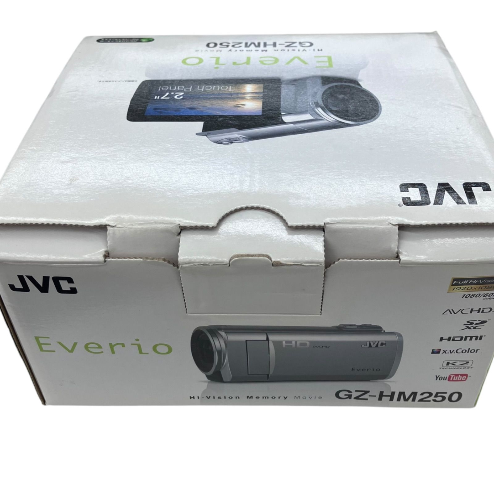 186000 現状品 JVC Everio GZ-HM250-s シルバー - メルカリ