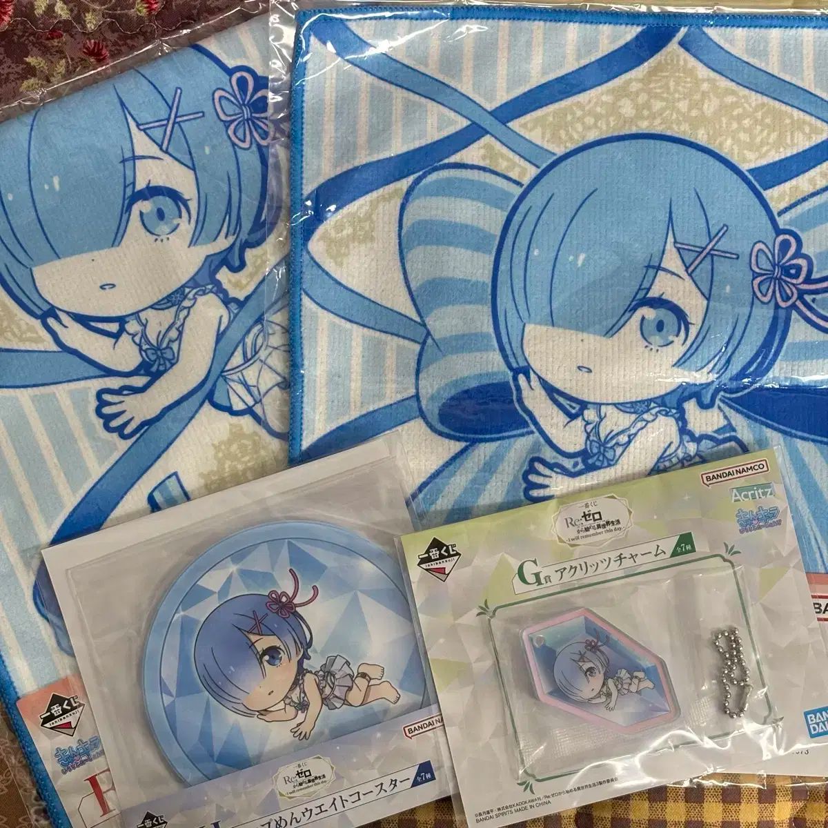 一番くじ Re:ゼロから始める異世界生活　レムまとめ売り Re:ゼロから始める異世界生活 一番くじ くじ E 賞 F G レム