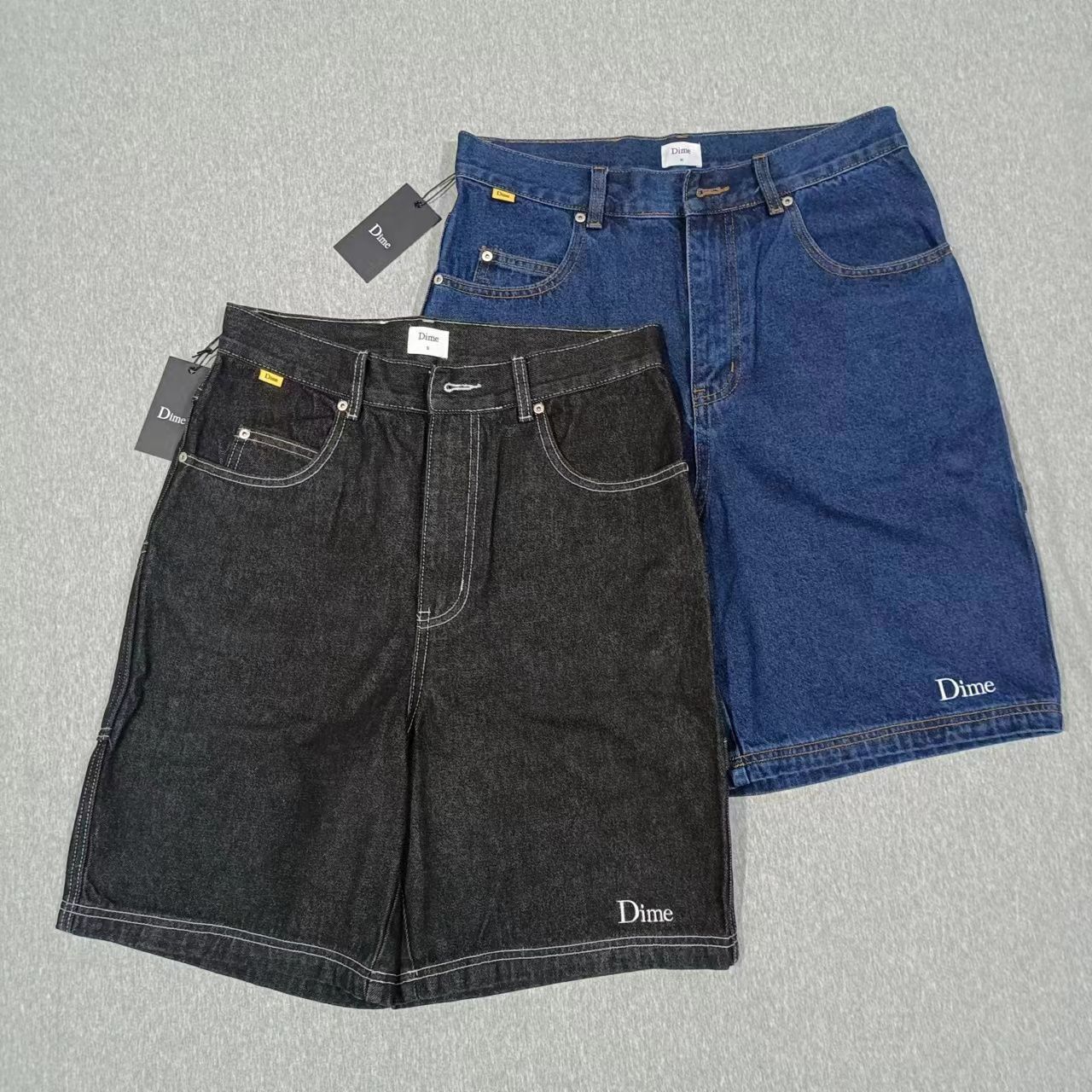 新品 Dime デニム ダイムハーフパンツ ハーフパンツ - メルカリ