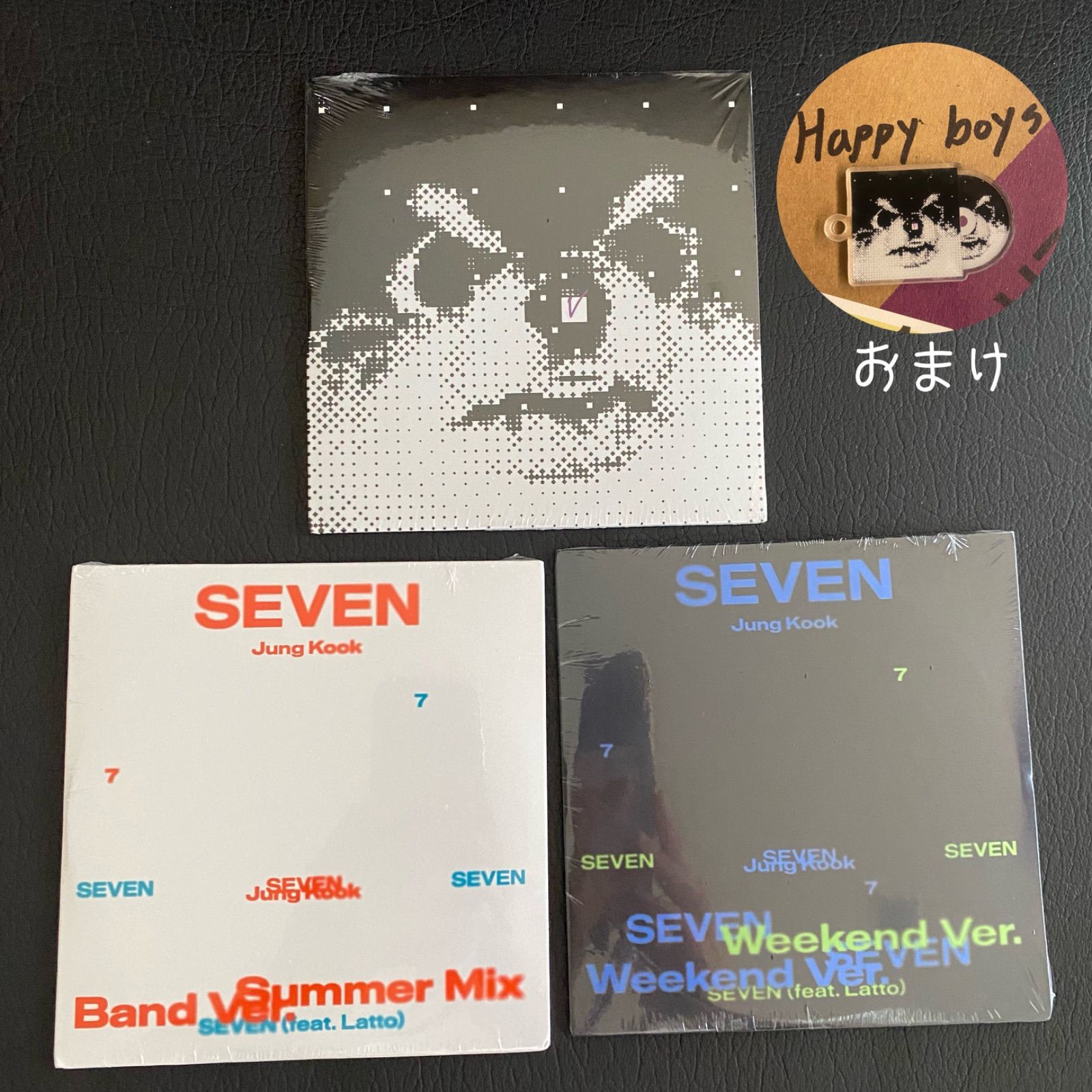 BTS V テヒョン Layover ジョングク SEVEN USA 限定 シングル 3枚セット　アメリカ　CD