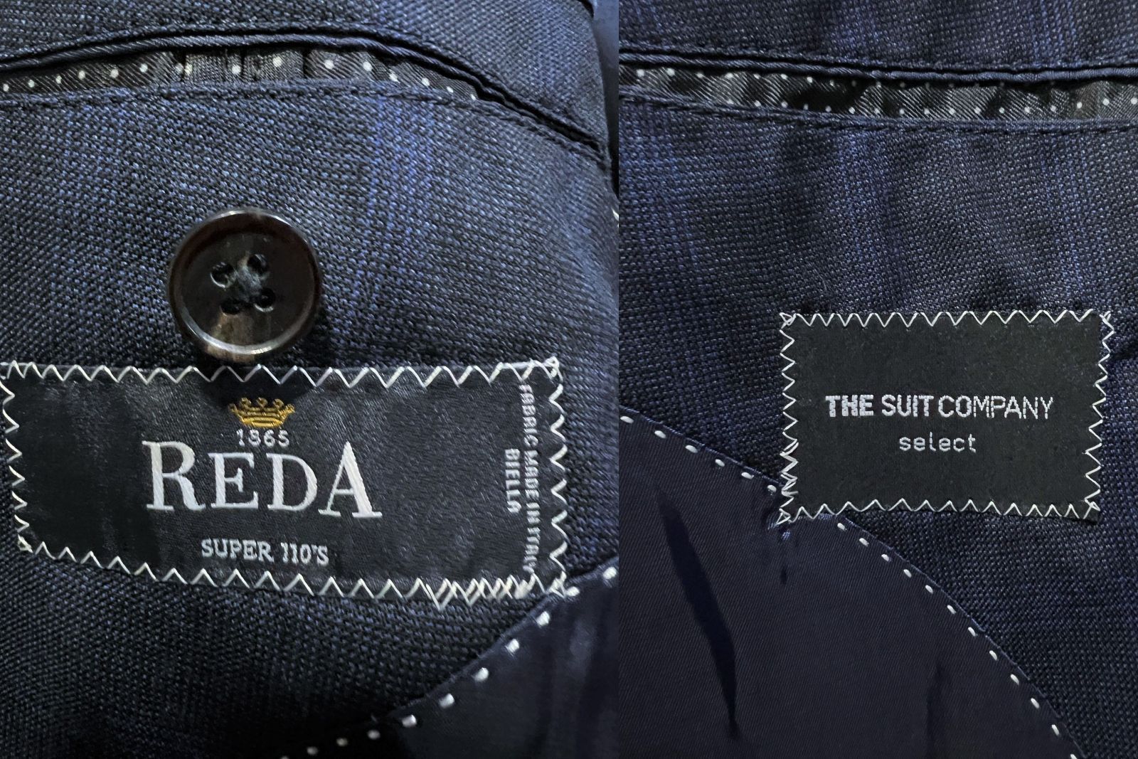 THE SUIT COMPANY イタリア REDA スリーピース スーツ 上下