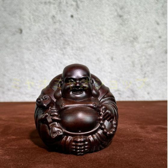 布袋羅漢 仏像 銅器 開運 風水 重厚 極細工 装飾品 工芸品 美術品 置物 銅製 伏虎羅漢仏像 茶道茶寵 開運 風水 装飾品 工芸品 置物