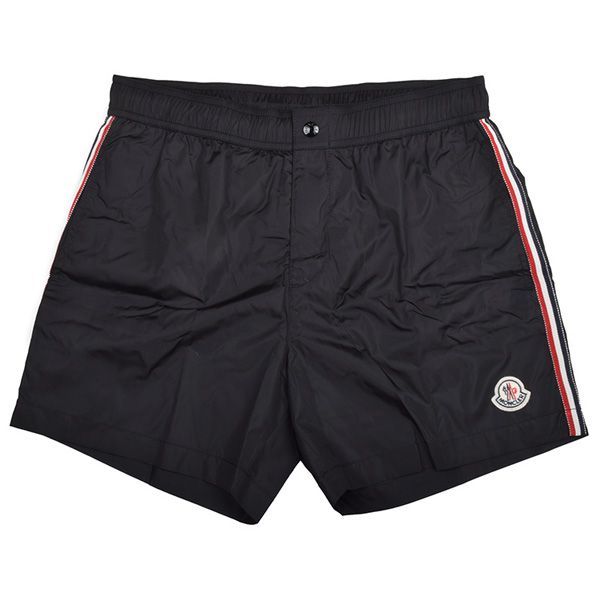 11 MONCLER ブラック 2C00004 海パン 水着 スイムウェア - メルカリ
