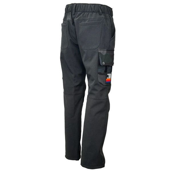 オレンジブルー 防寒服アウター MZFW 880 mazume ヒーターウインドカットパンツ ブラック LL