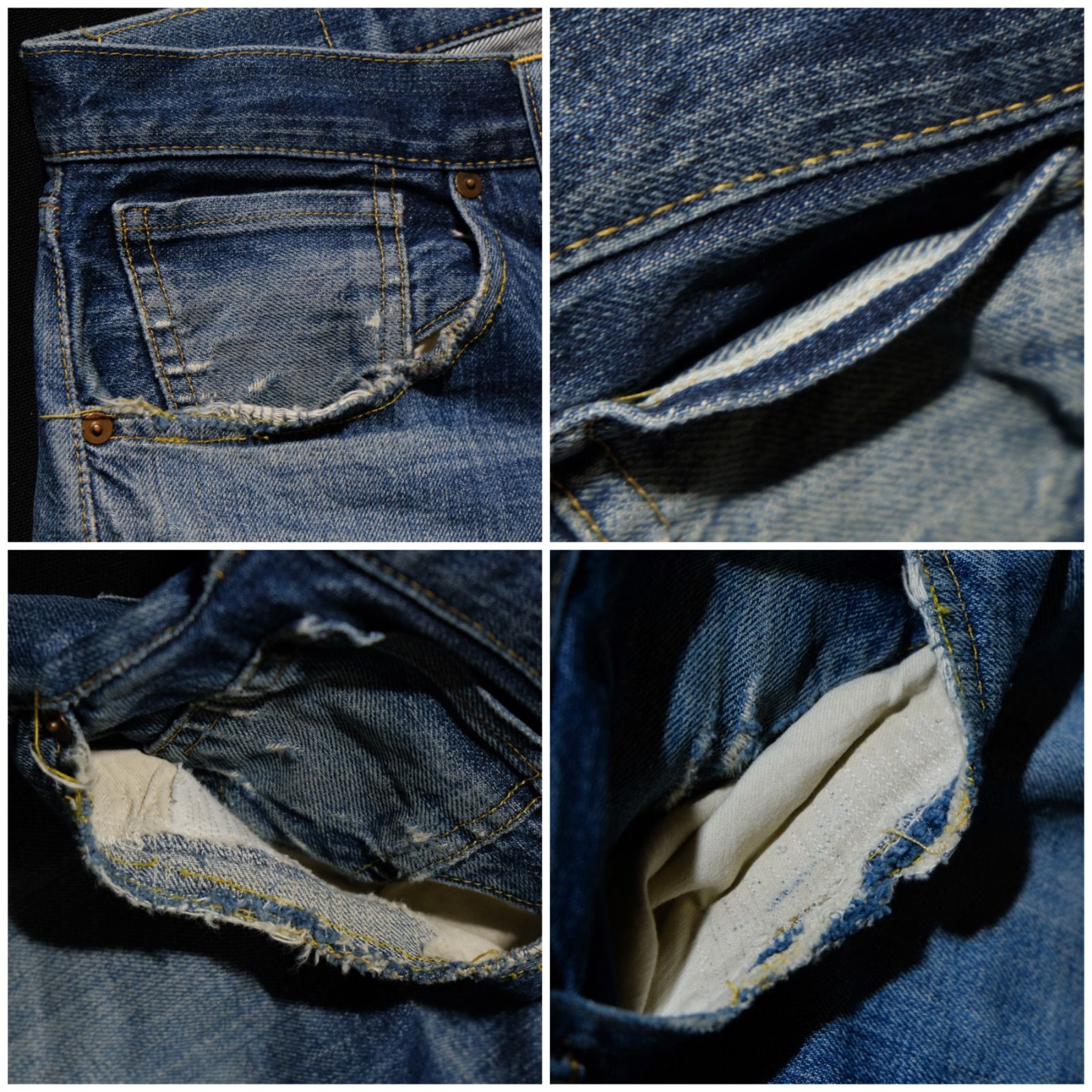 90's 米国製 LEVI'S S501XX 大戦モデル バレンシア工場製 555 W32/80cm