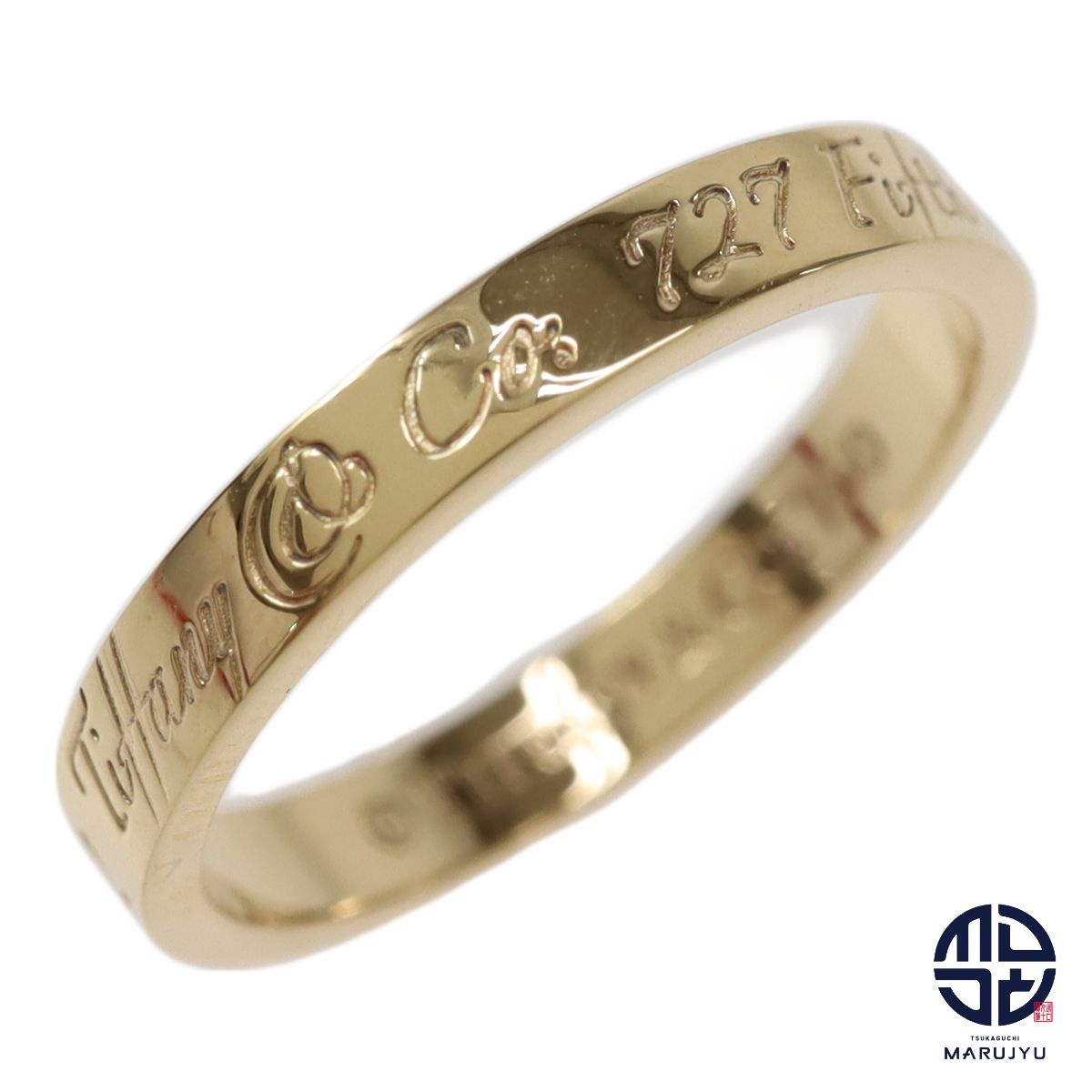 Tiffany& Co. ノーツナローリング 10号 ティファニー 指輪