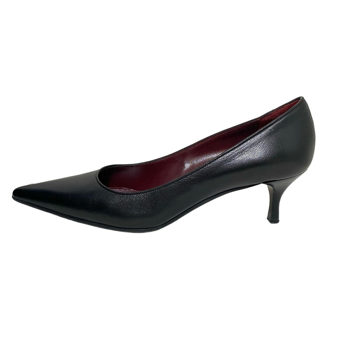 GUCCI グッチ パンプス 36 1|2 レディース - 163353 黒 レザー