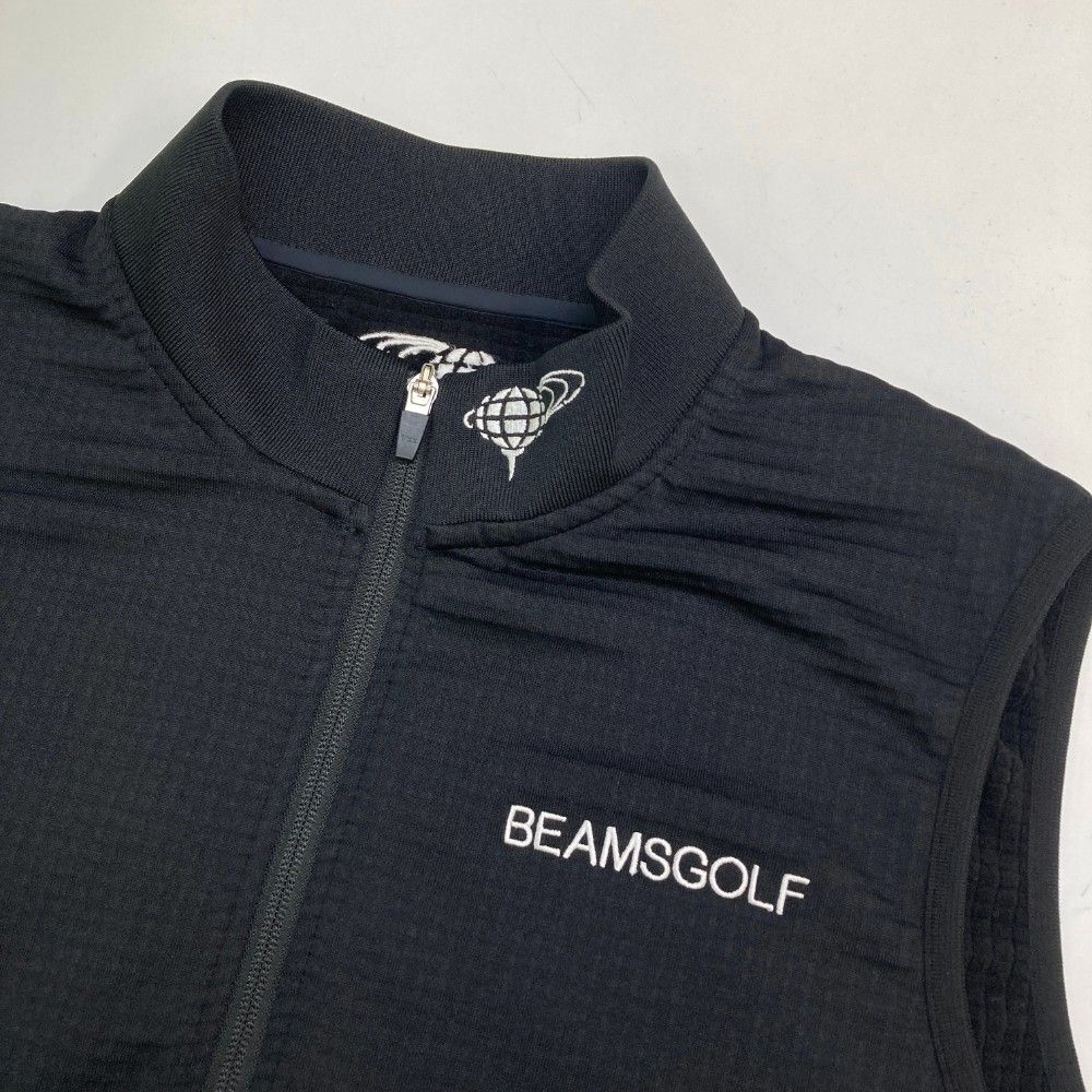 サイズ：M BEAMS GOLF ビームスゴルフ 2023年モデル ジップベスト