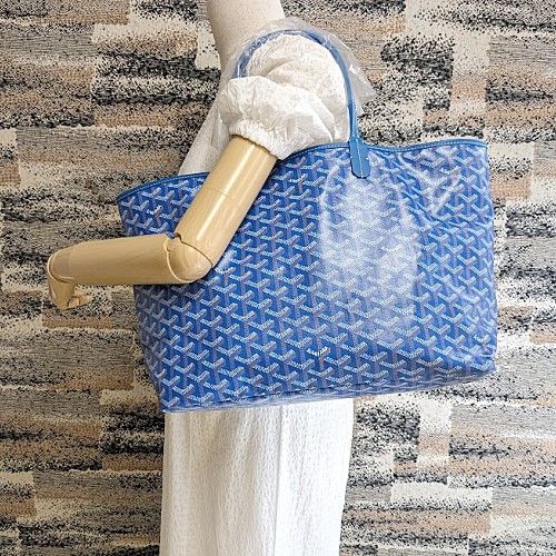 GOYARD　ゴヤール　サンルイPM　ブルー