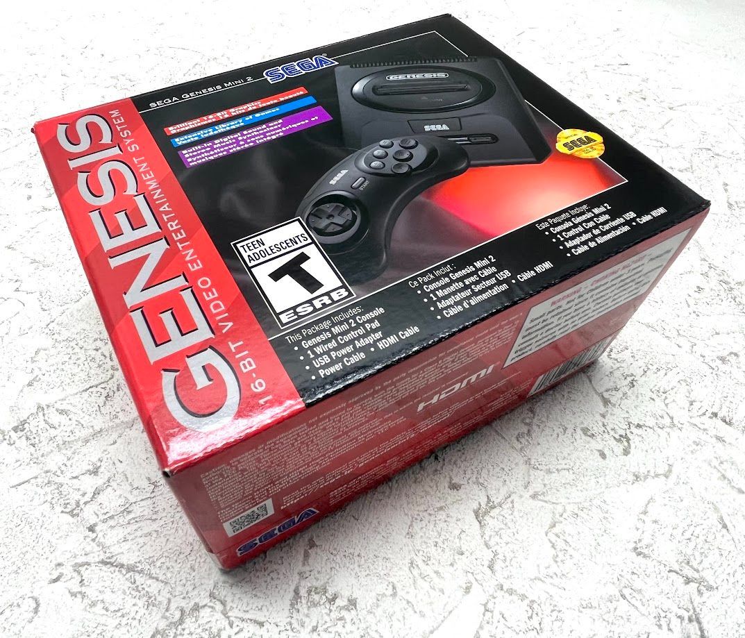 開封済・未使用品】 SEGA Genesis Mini 2 北米バージョン(セガ 