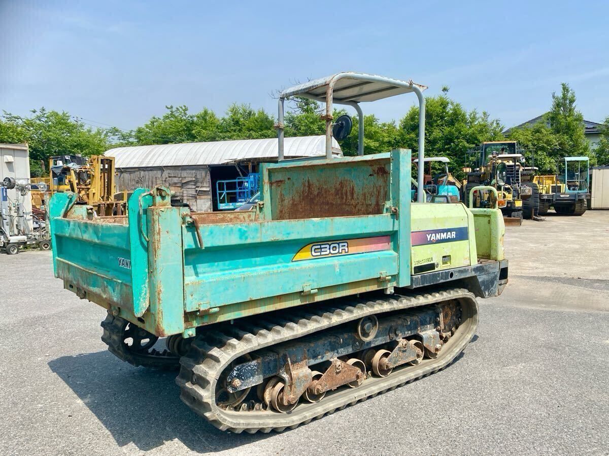881アワメーター】ヤンマーC30R-2B ☆重機/建機クローラーキャリア 不