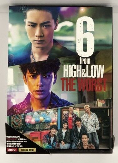 6 from HIGH&LOW THE WORST」 初回豪華盤DVD 【公式通販】