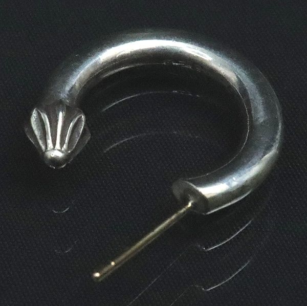 CHROME HEARTS 銀座店 クロムハーツ プレーン フープ ピアス メンズ シルバー SV925 100283 WWW_USTAUSTRALIA_COM_AU