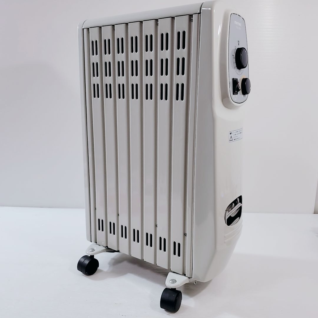 MATRIC オイルクリーンヒーター FN-38W 電気ヒーター 電気ストーブ 