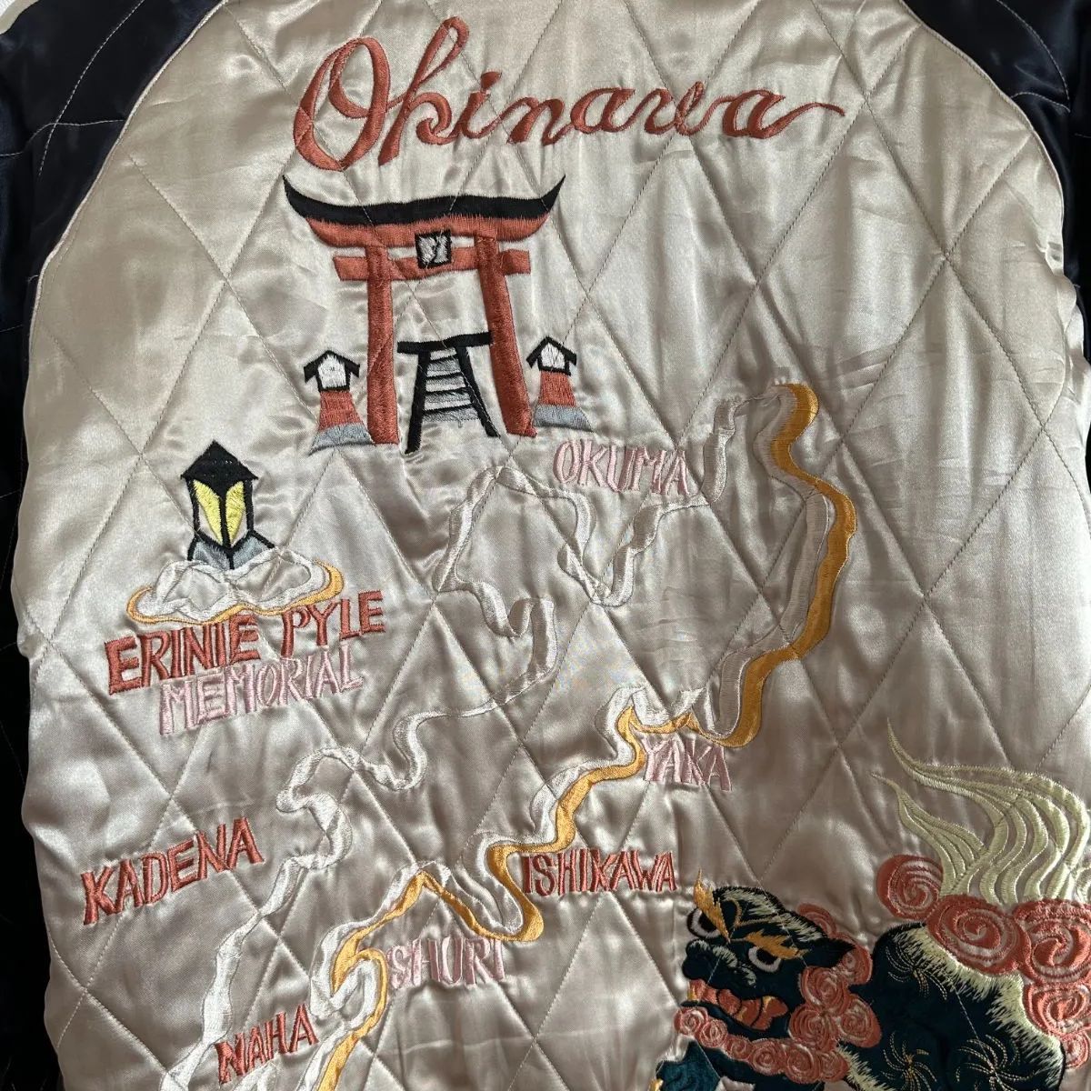 TAILOR 東洋 龍 沖縄 別珍 リバーシブル スカジャン M - メルカリ TAILOR 東洋 龍 沖縄 別珍 リバーシブル スカジャン M - メルカリ