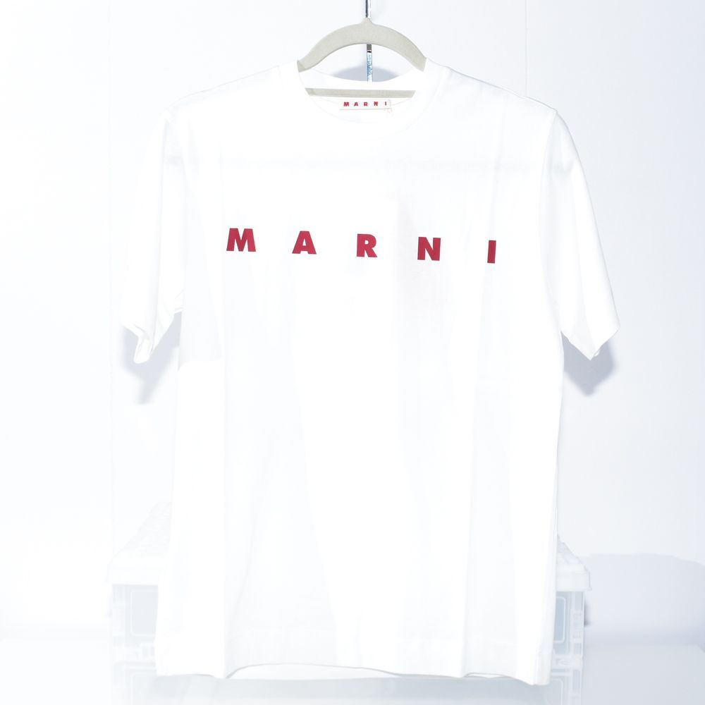 美品！MARNIマルニ ロゴプリント半袖Tシャツ　カットソー レディース キッズ MARNI KIDS マルニ キッズ Tシャツ M01025 M00SG レディース