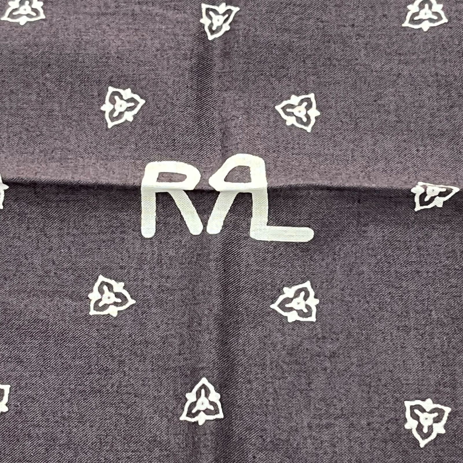 参考上代20900円 未使用品 RRL ランチロゴバンダナ スカーフ