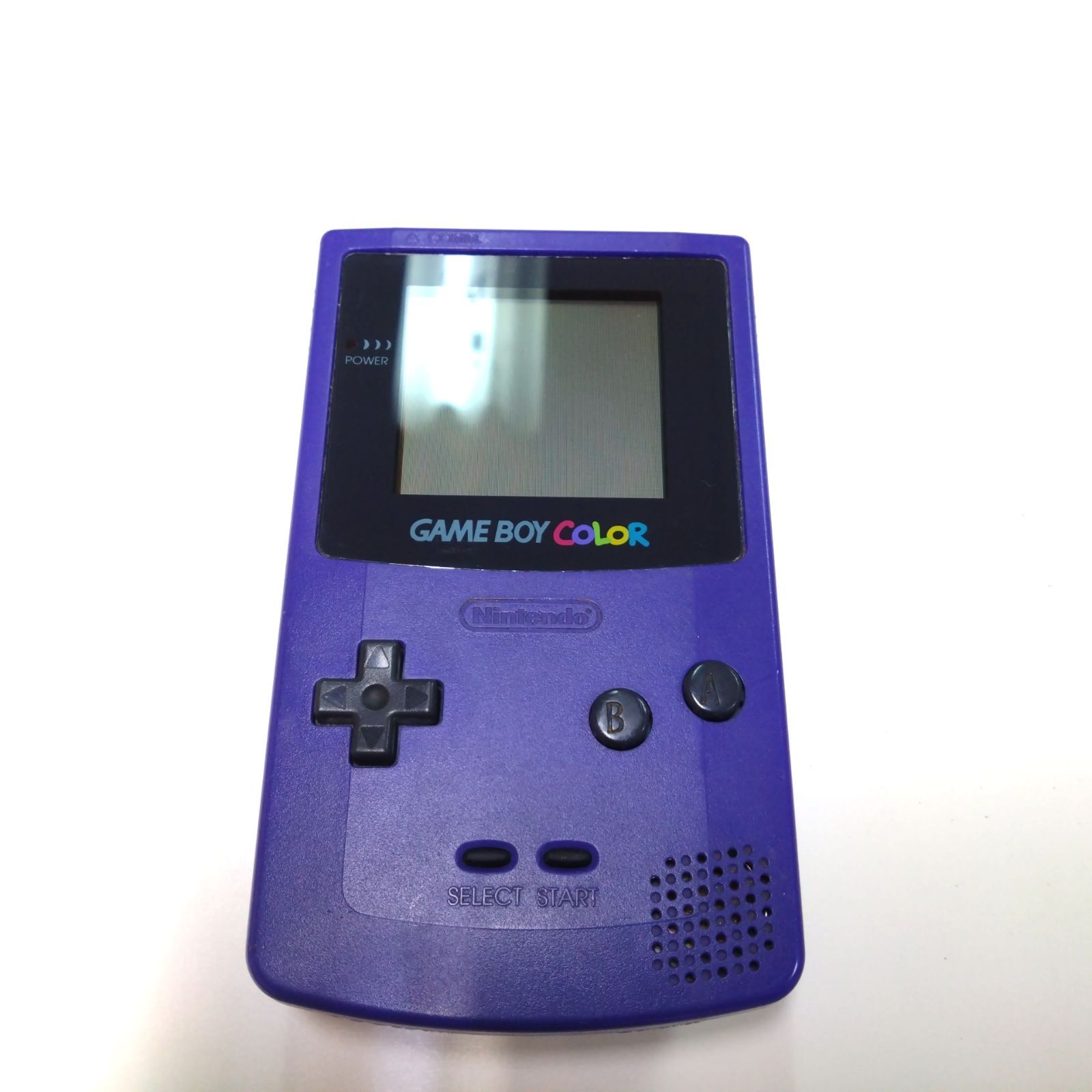 ゲームボーイカラー 本体 GAME BOY COLOR パープル 紫 - 携帯用