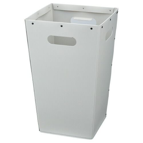 パ 折りたためるゴミ箱 オリダス ライトグレー ４５Ｌ ×３4304-7604 カウネット