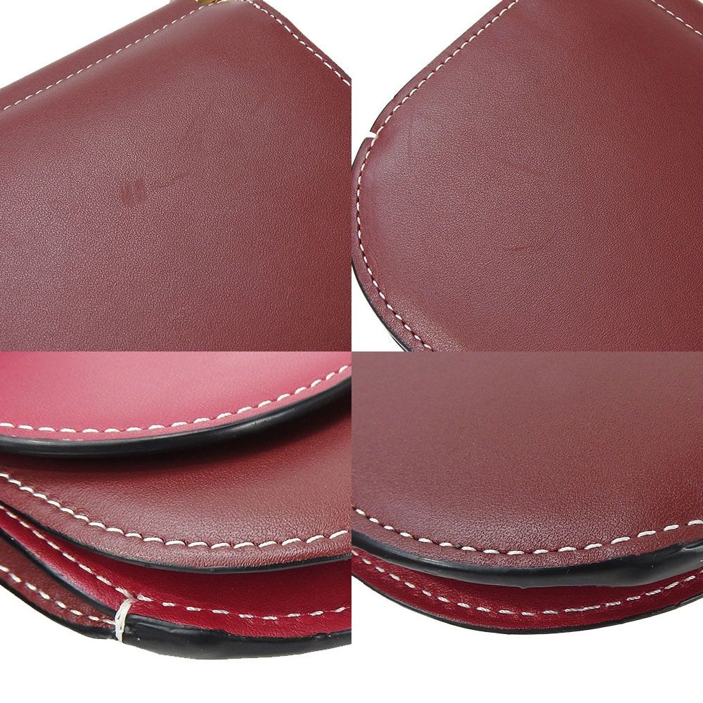 中古】 ロエベ ショルダーバッグ ウォレット 長財布 ゲート 斜め掛け