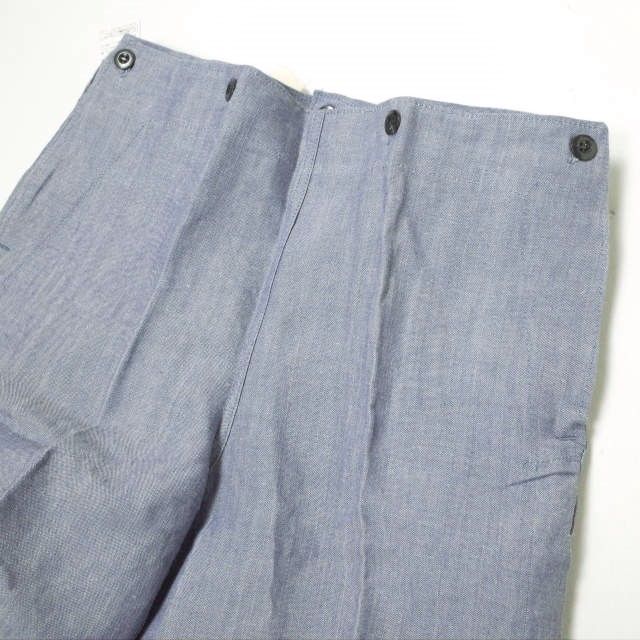 60s ヴィンテージ フランス軍 リネンパンツ セーラーパンツ ユーロ 古着 6/1 本入荷その15 フランス軍 リネンセーラーパンツ 】 詳細は