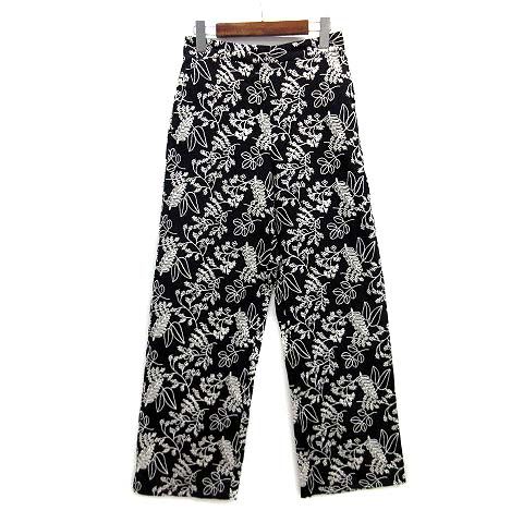 ZARA エンブロイダリーパンツ S ZARA カットワーク エンブロイダリー パンツ （XS） - メルカリ