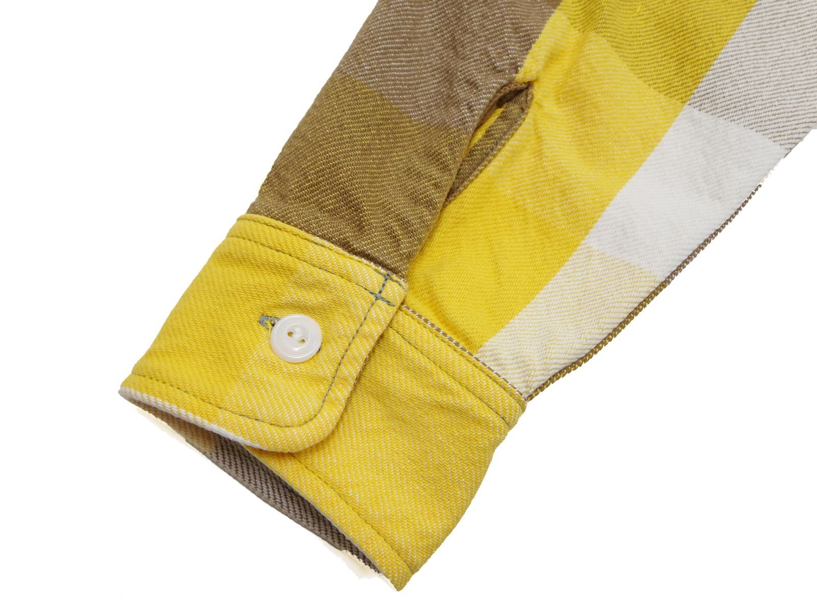 ジェラード JELADO コットン100% ネルシャツ JP02127 チェックシャツ ワークシャツ 「Union Workers Shirt Regular」旧力織機 生地 長袖シャツ グレインマスタード 新品