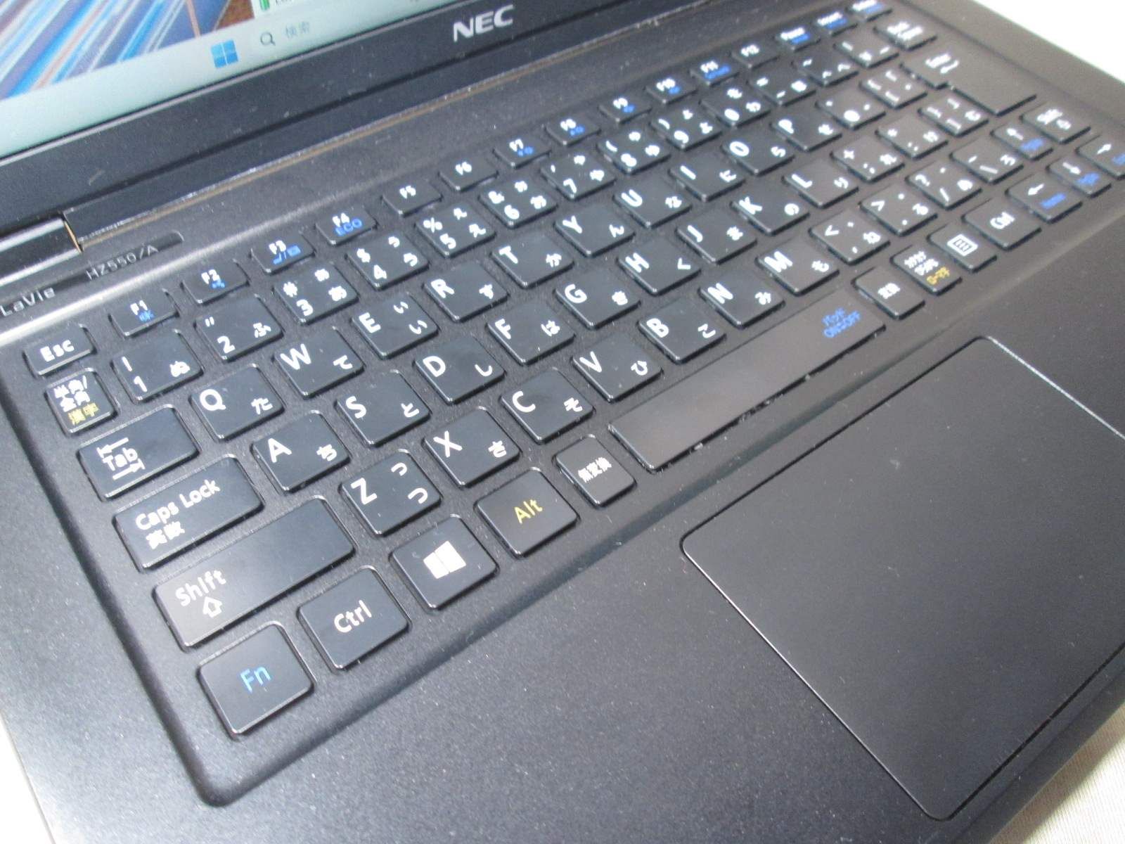 最新Windows11+office 爆速SSD128GB NEC LAVIE Hybrid ZERO PC 