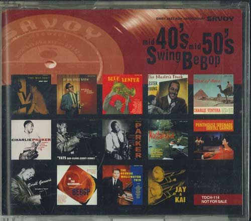 CD Various Mid 40s Swing / Mid 50s Be Bop TDCH114 SAVOY