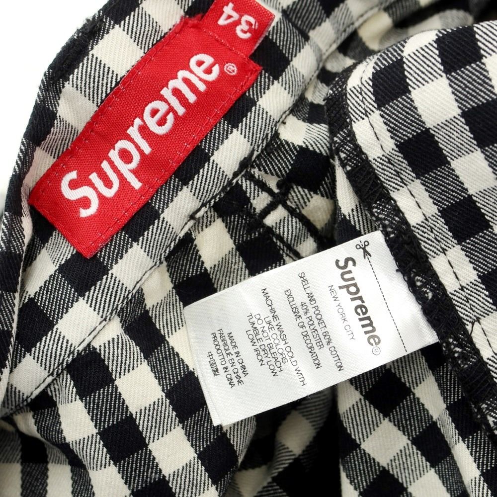 中古】シュプリーム Supreme 2023年春夏 Gingham Flight Pant コットン