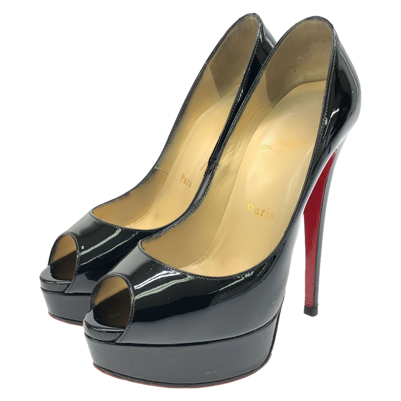 シャネル】パンプス カメリア ココマーク 12P バイカラー バラ 37 楽天