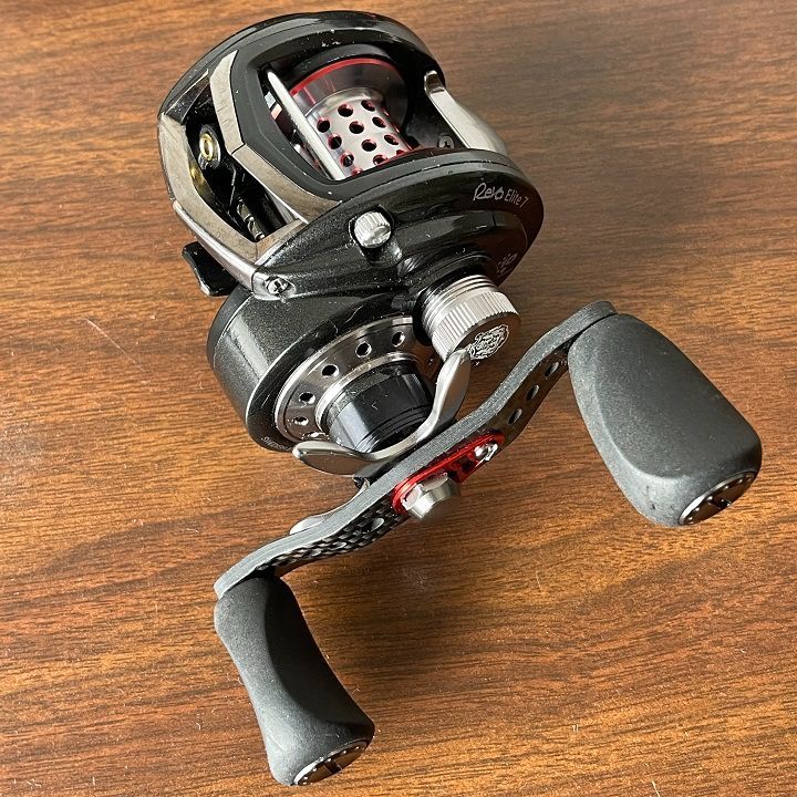 Abu Garcia REVO ELITE 7-L／アブ ガルシア、レボ、エリート７、ベイトリール、左ハンドル、左巻き - メルカリ