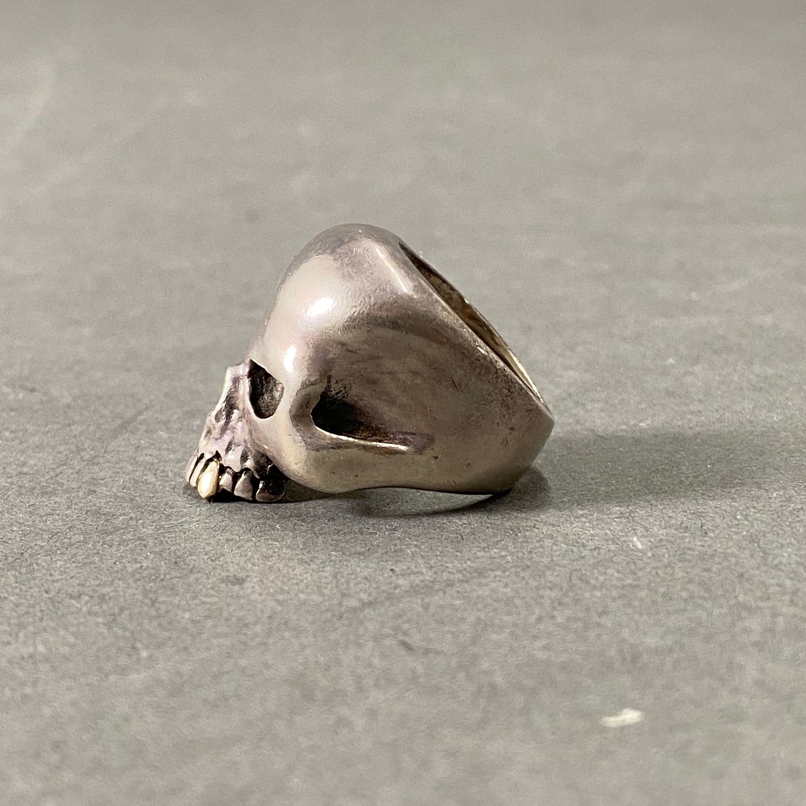 k7 CRAZY PIG DESIGNS クレイジーピッグ Evil Skull Ring K18