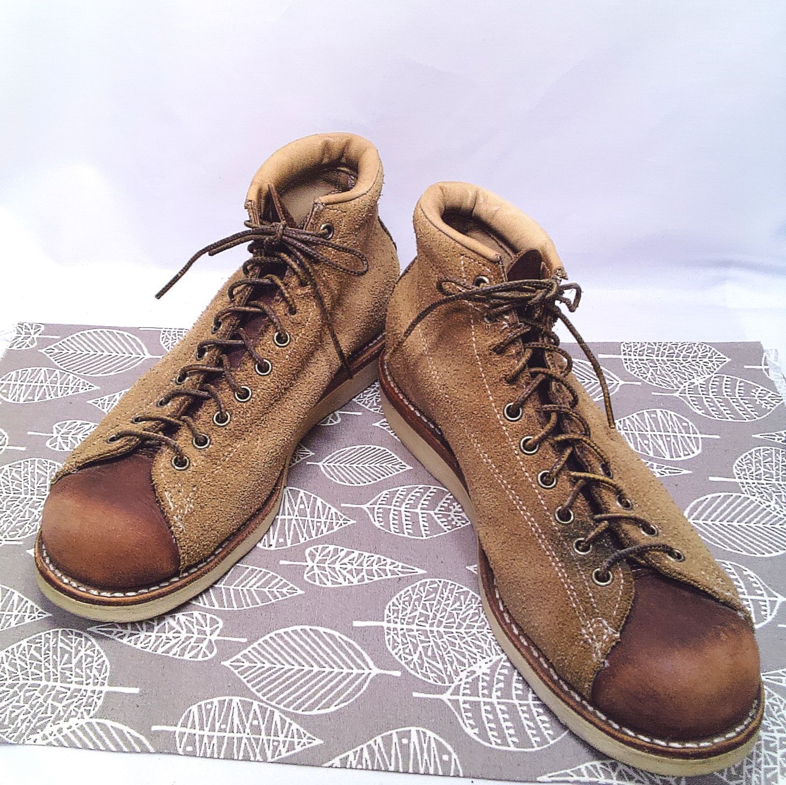 希少】CHIPPEWA チペワ モンキーブーツ ブラウン ベージュ