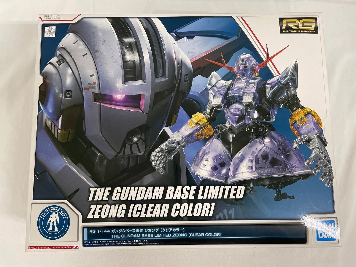 1 144 RG MSN-02 ジオング クリア 機動戦士ガンダム ガンダムベース