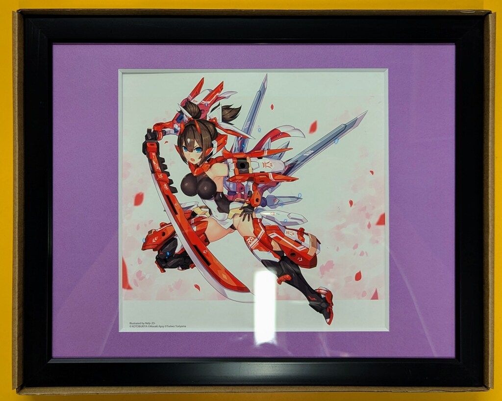 コトブキヤくじ メガミデバイス 朱羅カスタマイズ S キャラファイングラフ コトブキヤくじ メガミデバイス 朱羅カスタマイズ | コトブキヤくじ