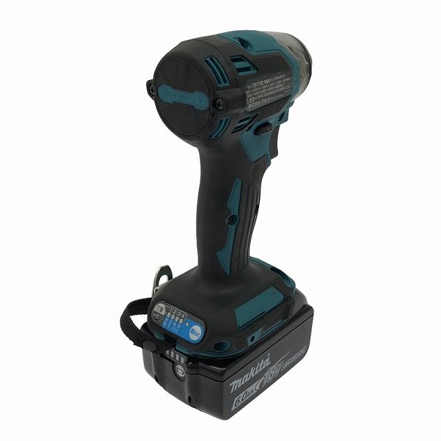 makita マキタ 18V 充電式インパクトドライバー TD173DRGX 青 ブルー バッテリ2個 18V6.0Ah 充電器 ケース付 コードレス HRDEVELOPMENT_JP