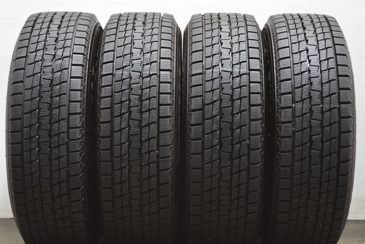 ロクサーニスポーツ 17インチ 7J ＋48 PCD114.3 グッドイヤー アイスナビSUV 225/65R17 4本セット バリ溝 バリ溝！キレイ！9.5分☆LOXARNY SPORT BADX 225/65R17 スタッドレス
