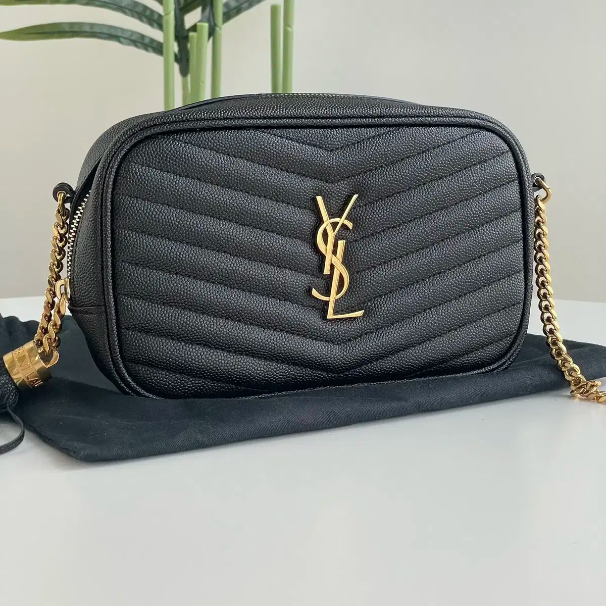 Saint Laurent サンローラン ルー ミニ カメラバッグ クロスバッグ