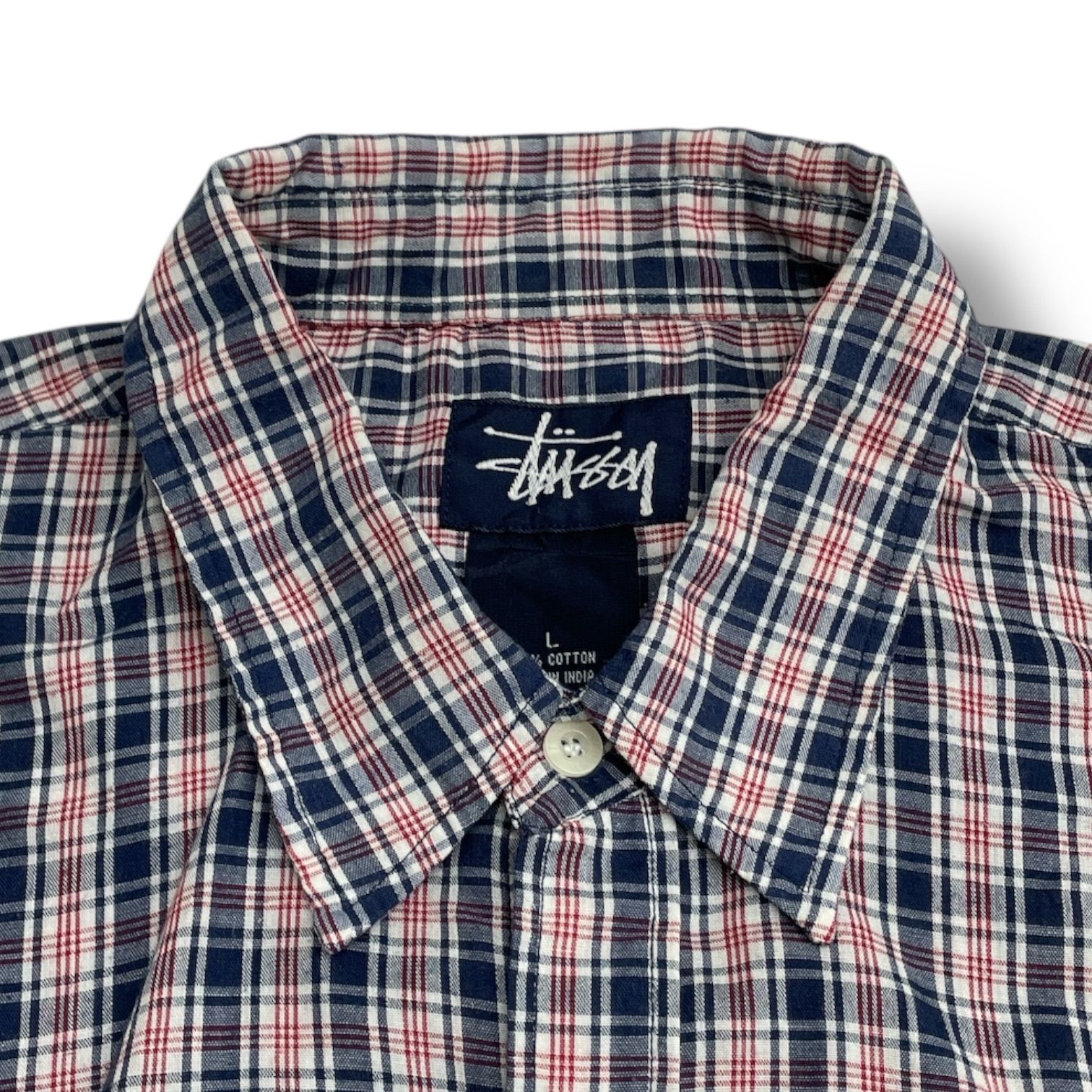 Stussy ステューシー 90s オールドステューシー 紺タグ 半袖シャツ
