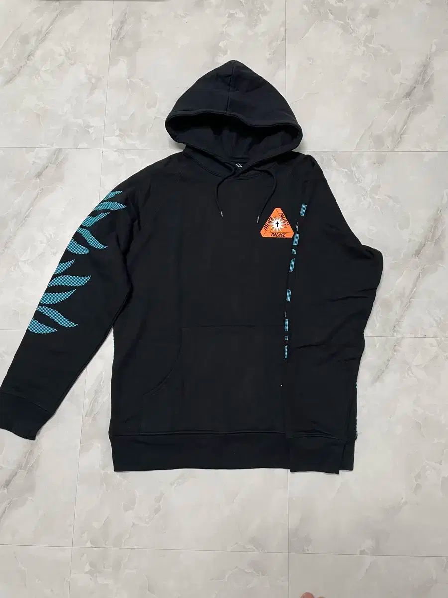 【雷市場（ポンジャン）商品韓国直送】 PALACE(パレス) 15FW インターナショナル. ポップアップ フーディー パーカー 黒 XL