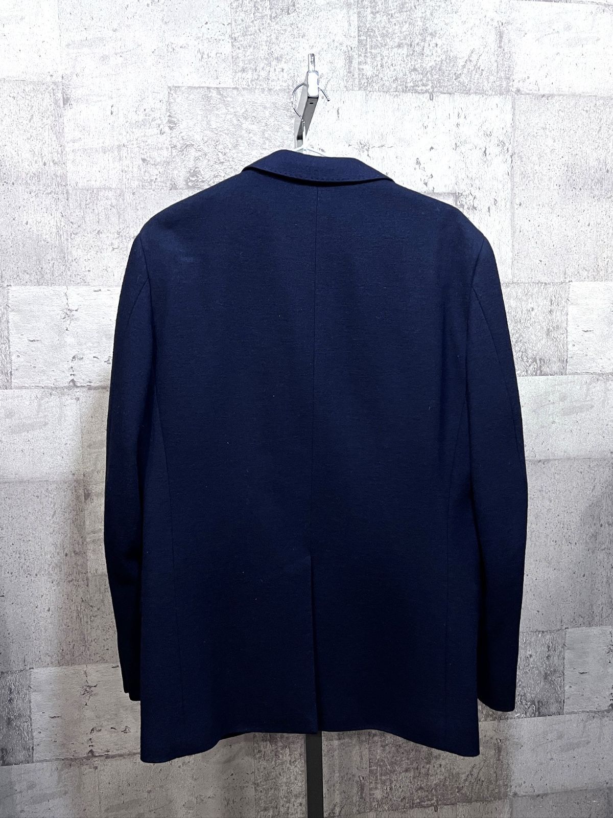 【未使用級】紺ブレ　銀ボタン　Lサイズ　ニューヨーカー　秋冬　極美品　おしゃれ 美品 秋冬用 ニューヨーカー 紺ブレザー 銀釦 M メンズ