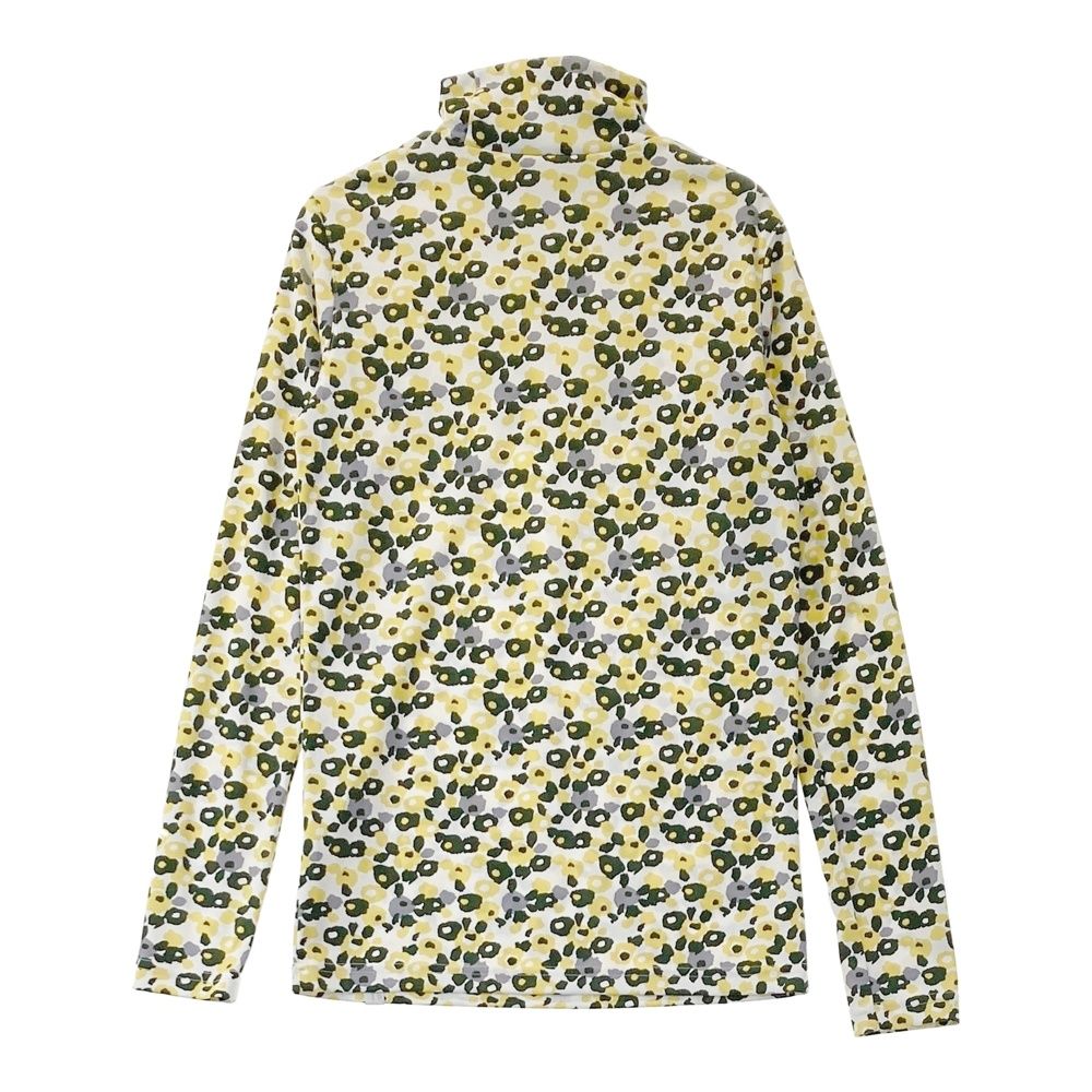 サイズ：36 ADABAT アダバット ハイネック 長袖Tシャツ 総柄