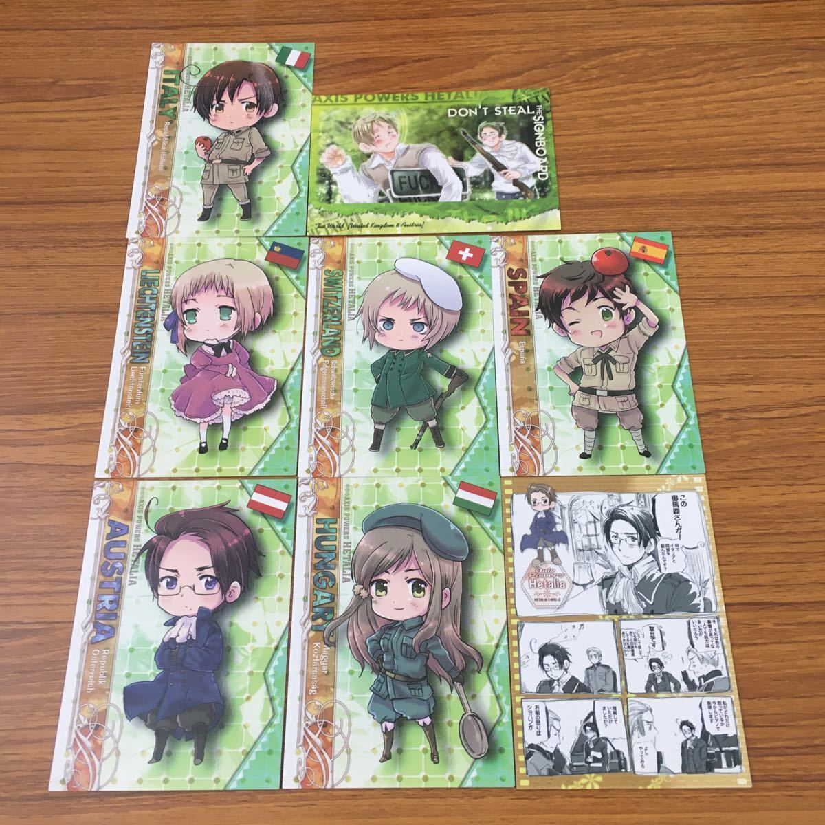 亜69 カード トレカ まとめ ヘタリア オーストリア ハンガリー