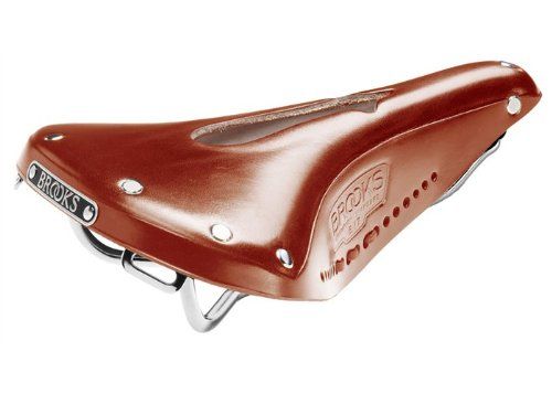 BROOKS ブルックス レザーサドル 穴空け加工を施した伝統のクラシックモデル B17 IMPERIAL CHROME HONEY
