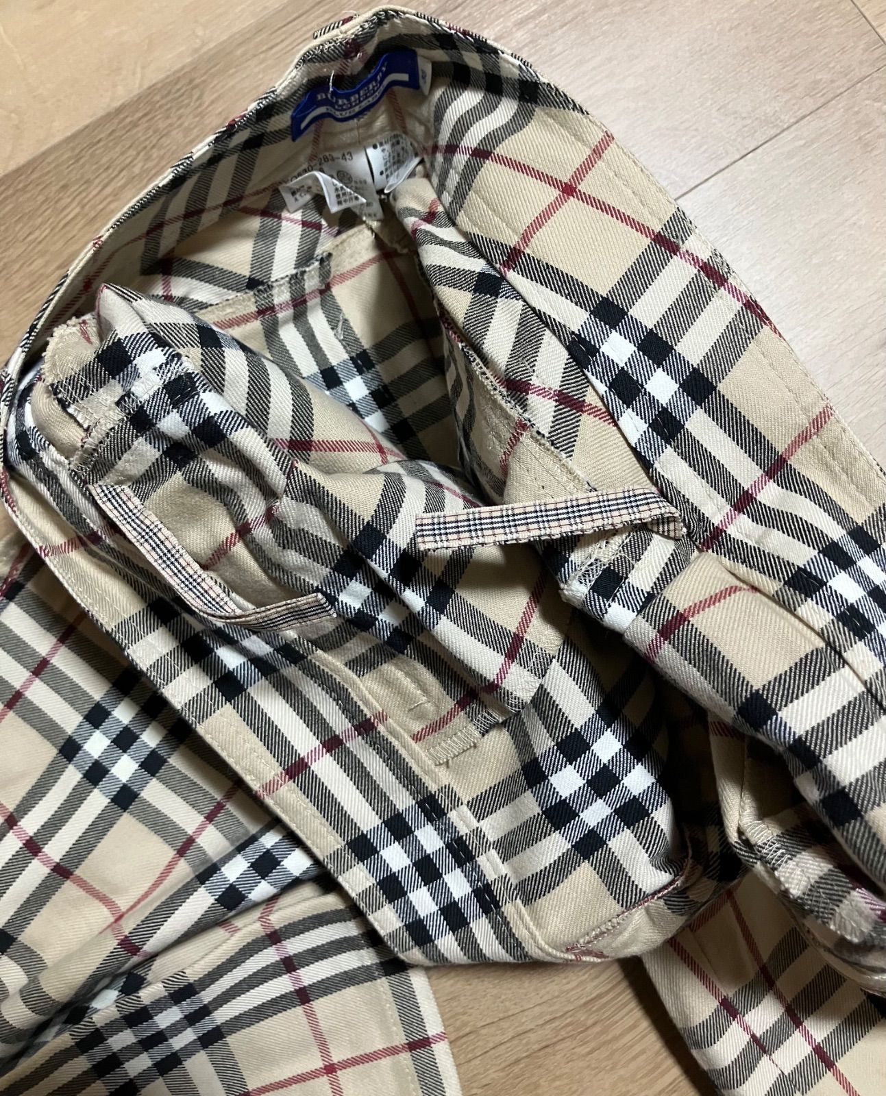 美品】Burberrys BLUE LABEL バーバリー ブルーレーベル ノバ